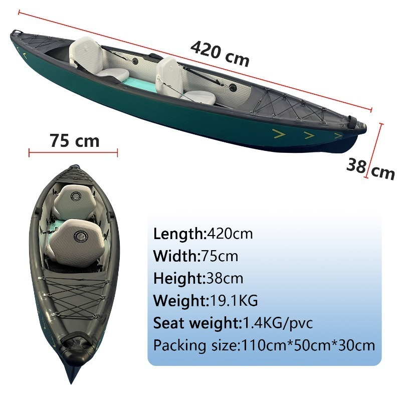 Nouveau design, kayak gonflabl - Fishing Kayak Inflatable avis et prix